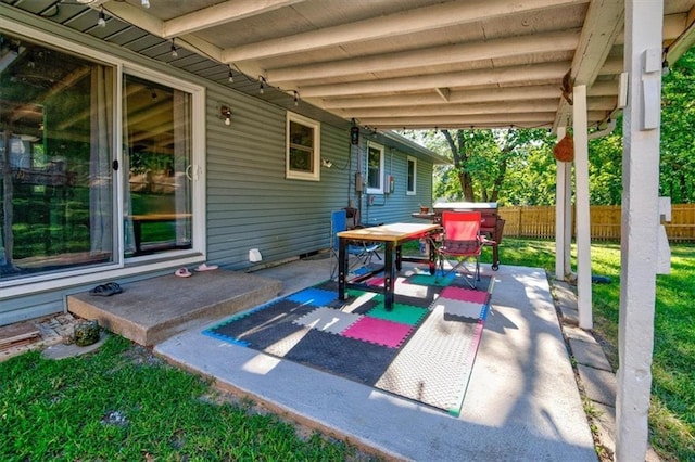 view of patio / terrace