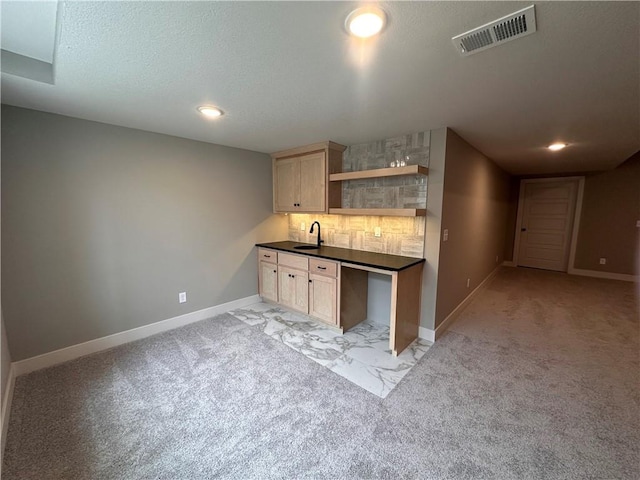 2007 Foxtail Pt, Kearney, MO 64060 - bar featuring light carpet and a textured ceiling