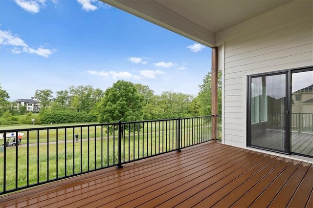 8732 N Lewis Ave, Kansas City, MO 64157 - deck with a yard