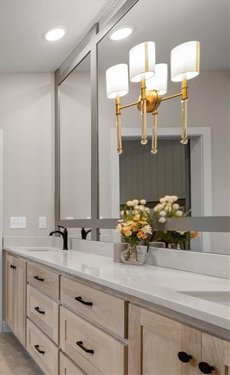 8720 N Lewis Ave, Kansas City, MO 64157 - full bath with double vanity