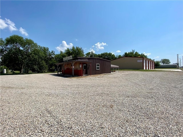 411 5th St, Mccune, KS 66753 - view of pole building