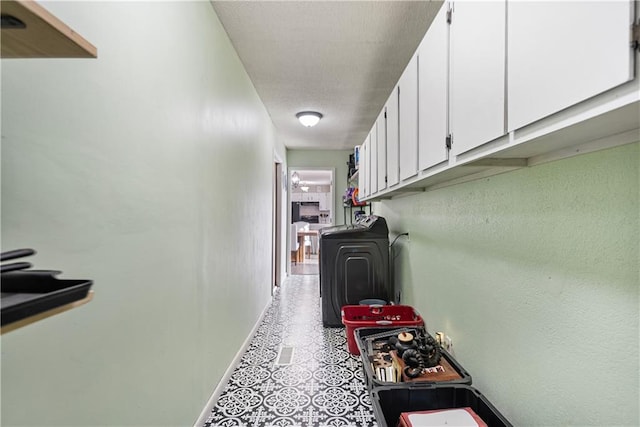 interior space featuring tile patterned floors