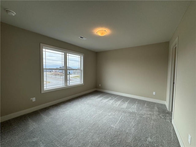 empty room featuring carpet