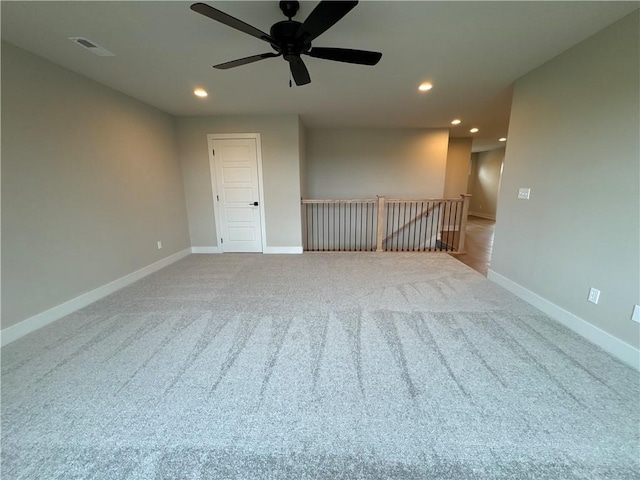 empty room with carpet flooring