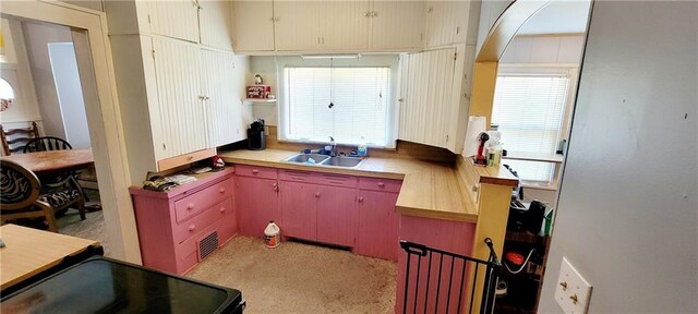 kitchen featuring sink