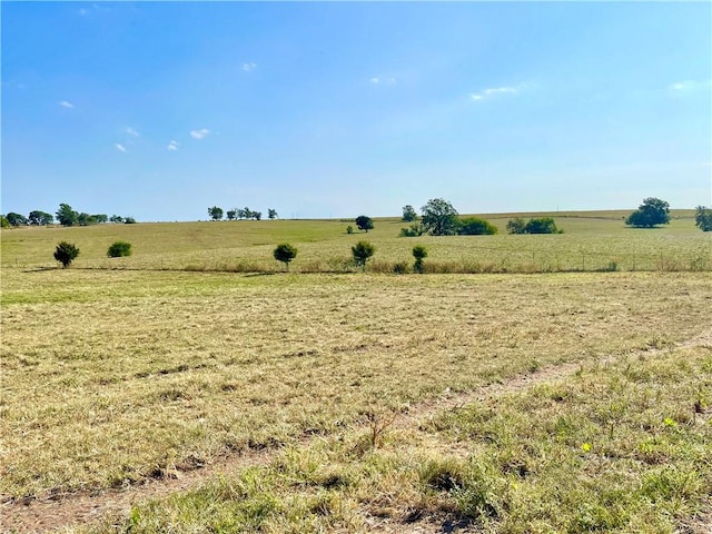 view of nature with a rural view