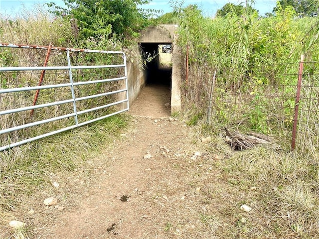 view of gate