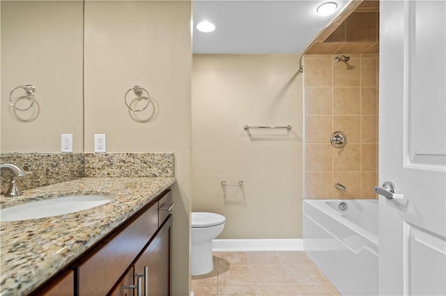 600 E Admiral Blvd Unit 704, Kansas City, MO 64106 - full bath with vanity, shower / tub combination, and tile patterned floors
