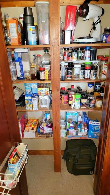 view of pantry