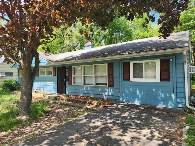 view of ranch-style house