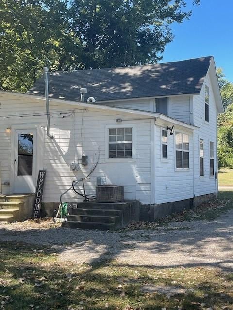 view of rear view of house