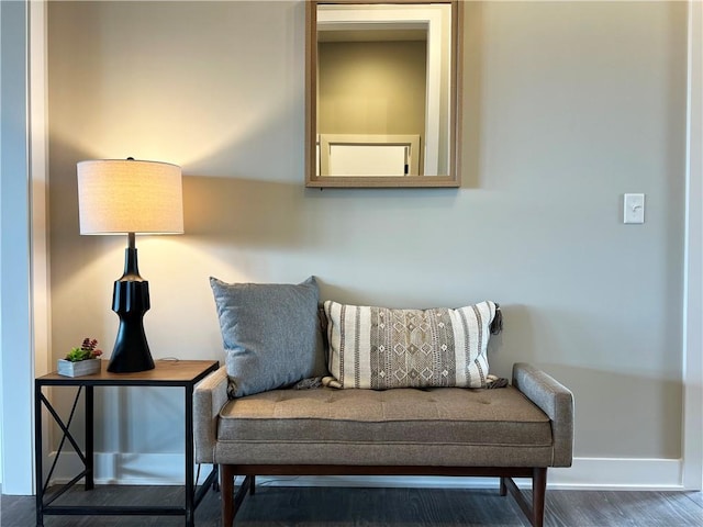 1511 SW Arbor Park Dr, Lees Summit, MO 64082 - sitting room with wood finished floors and baseboards