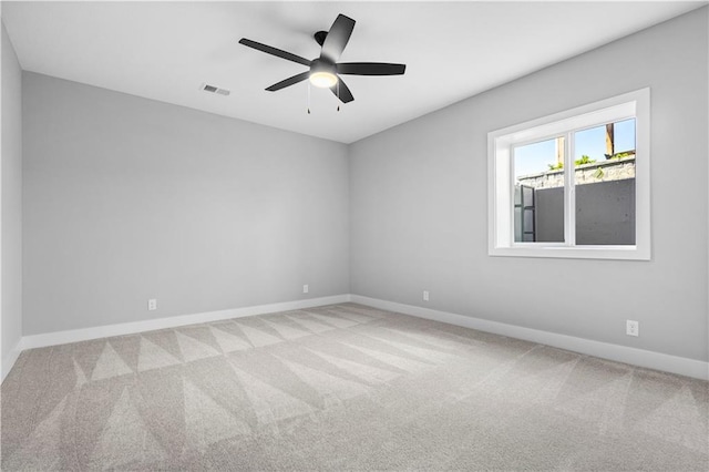 1511 SW Arbor Park Dr, Lees Summit, MO 64082 - carpeted empty room featuring baseboards and a ceiling fan