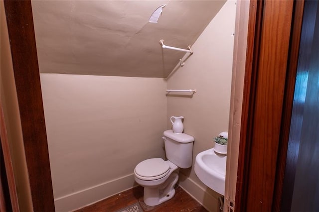 bathroom with toilet