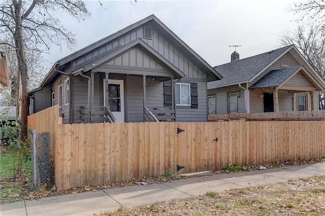 bungalow-style house with a porch