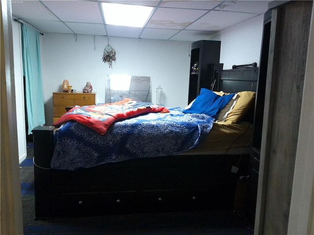 27061 Willow Dr, Paola, KS 66071 - bedroom with a drop ceiling