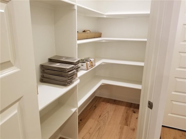 view of pantry