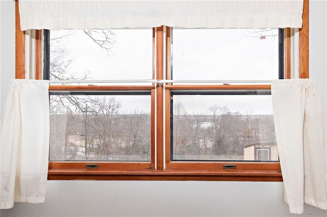 view of room details
