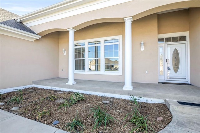 view of property entrance