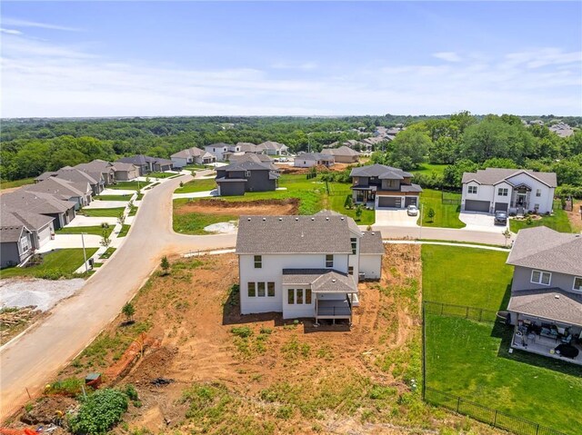 25010 W 142nd St, Olathe, KS 66061 - aerial perspective of suburban area