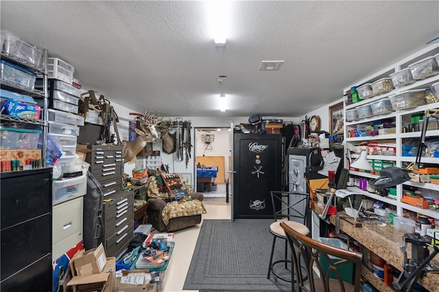 view of storage room