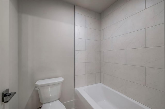 bathroom featuring toilet