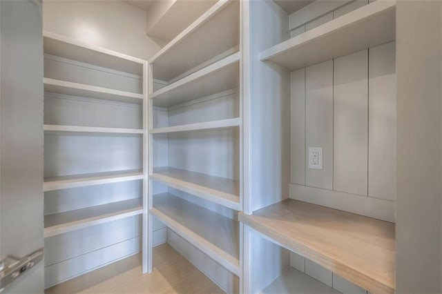 view of pantry