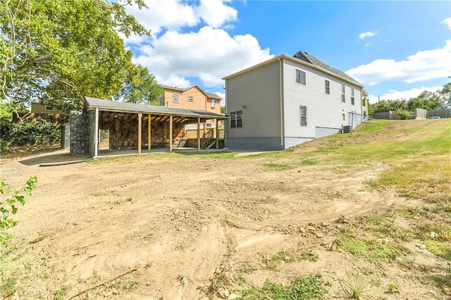 view of rear view of house