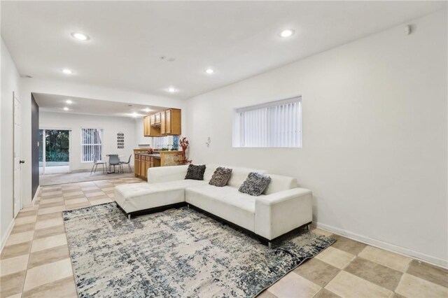 view of living room