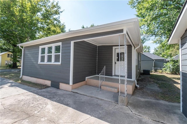 view of manufactured / mobile home