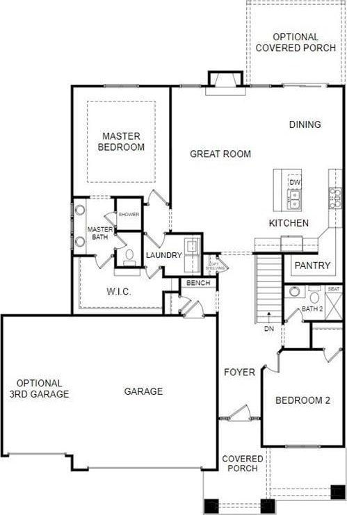 18452 Pawnee Ln, Overland Park, KS 66085 - room layout