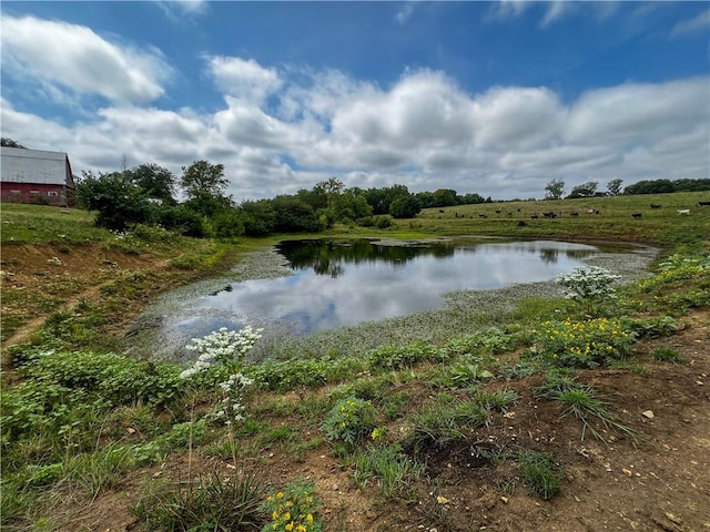 property view of water