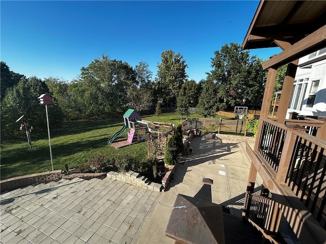 view of patio