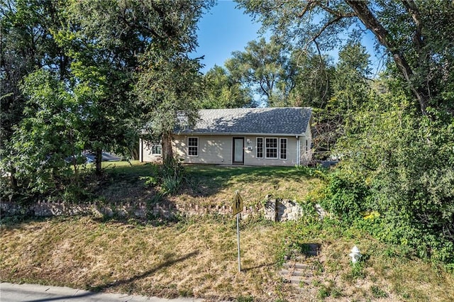 view of ranch-style house