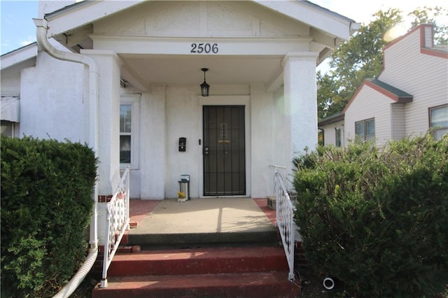 view of property entrance