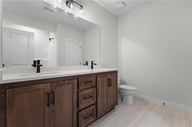 1617 SW Arbor Park Dr, Lees Summit, MO 64082 - full bathroom with double vanity and tile patterned floors