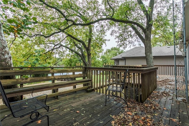 view of deck