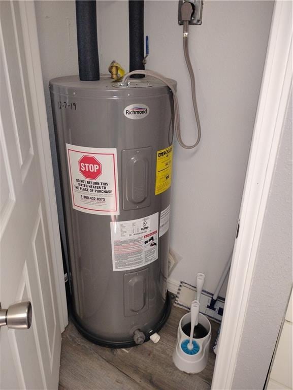 utilities with electric water heater