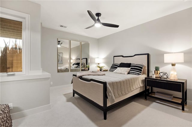 12303 W 167th Ter, Overland Park, KS 66221 - carpeted bedroom featuring baseboards and ceiling fan