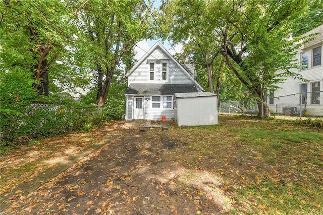 view of rear view of house