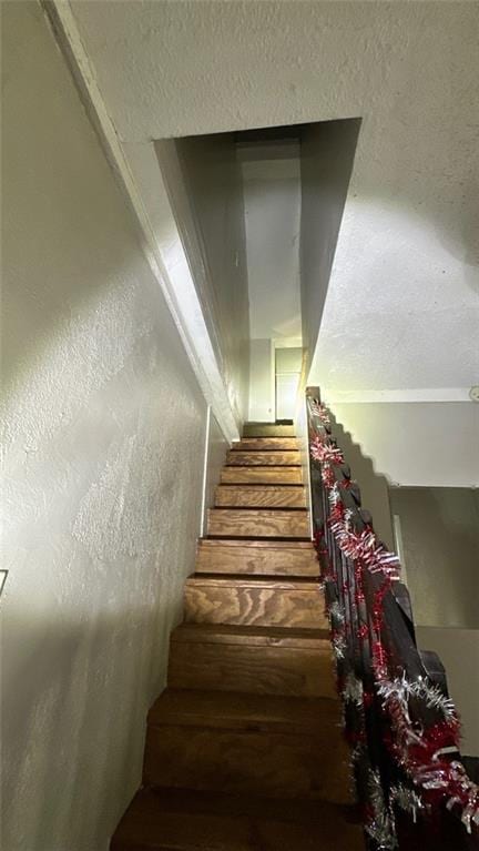 view of stairs