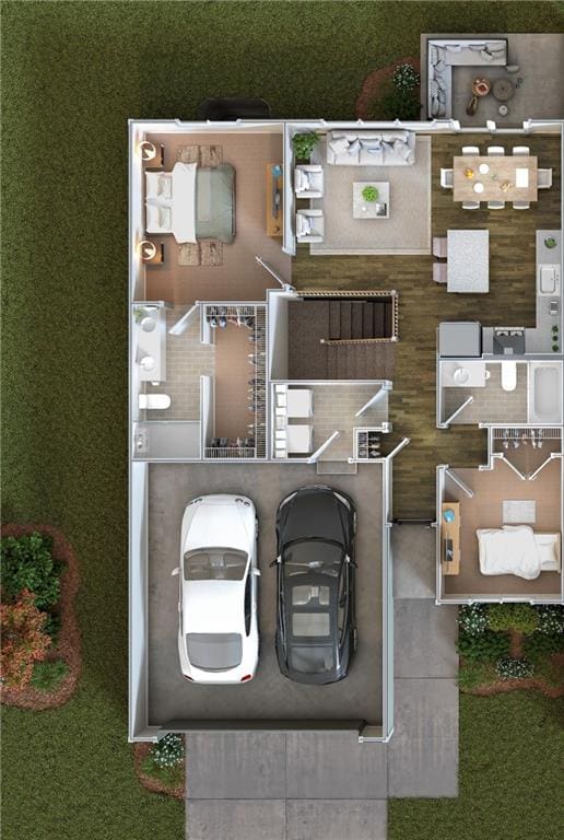 view of layout