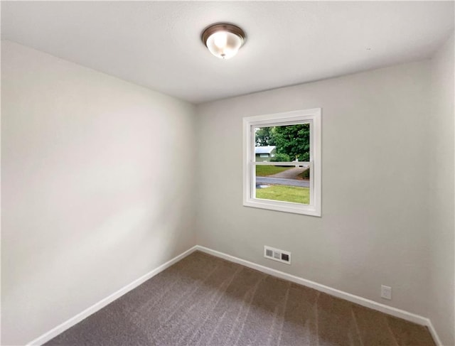 spare room featuring carpet floors