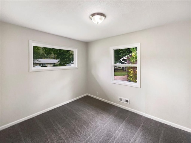 spare room with carpet flooring