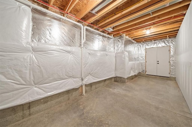14566 Aurora Ln, Basehor, KS 66007 - view of unfinished basement