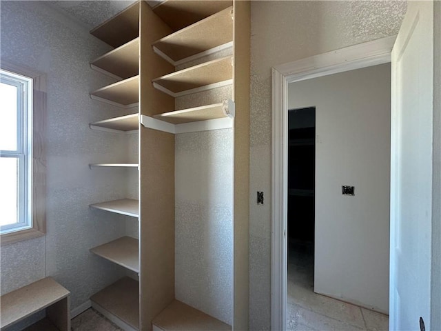 view of closet