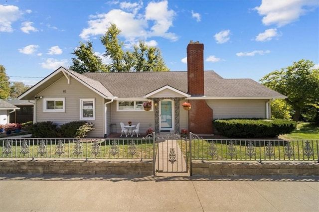 view of ranch-style house