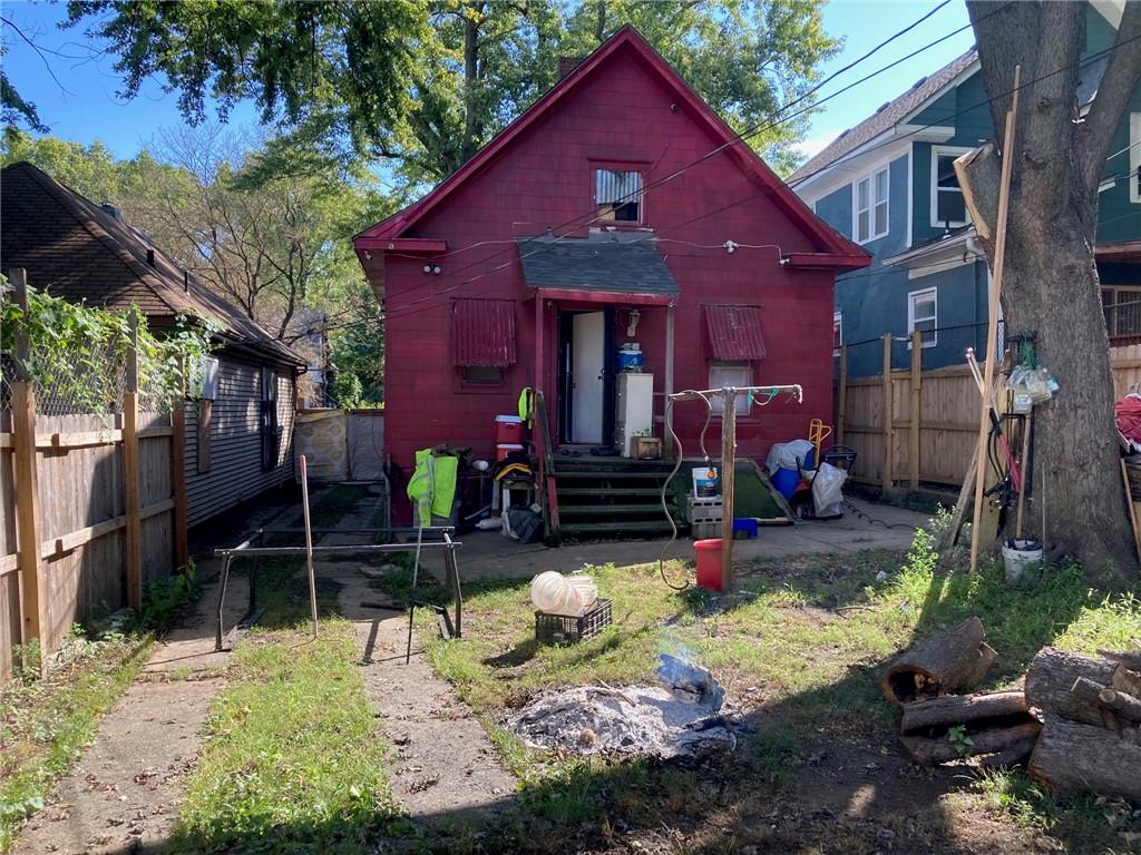 view of rear view of house