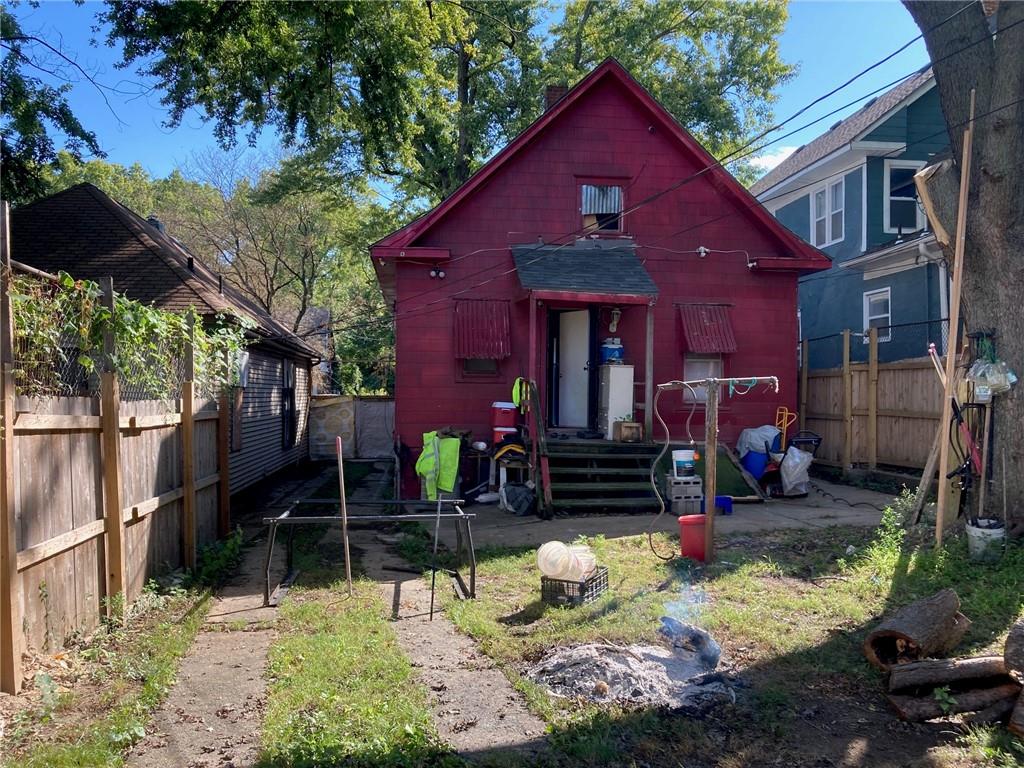 view of rear view of house