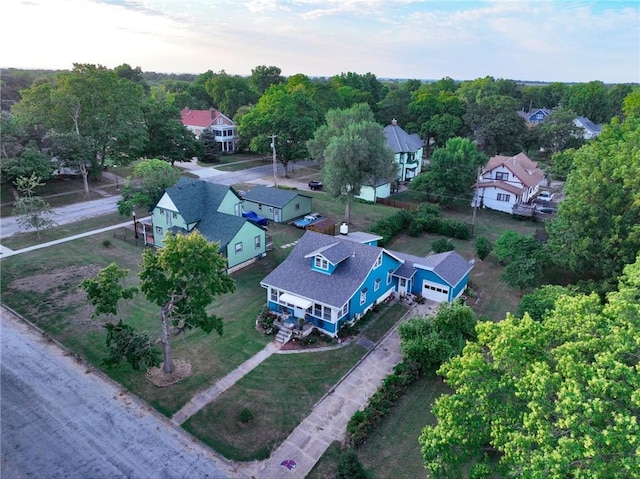 aerial view